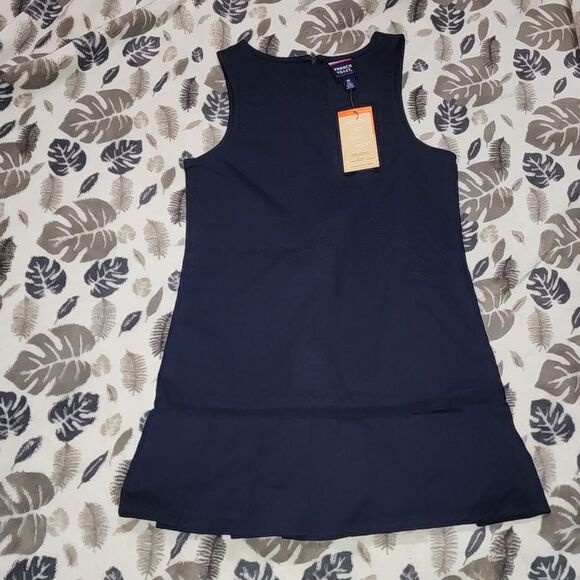 French Toast Navy Blue uniform dress - Picture 1 of 4